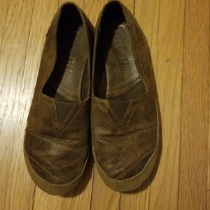 Slip on Brown shoes